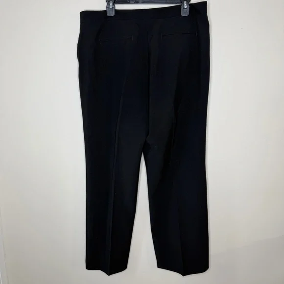 Nicole Miller Black Wide Leg Pants - Picture 4 of 12